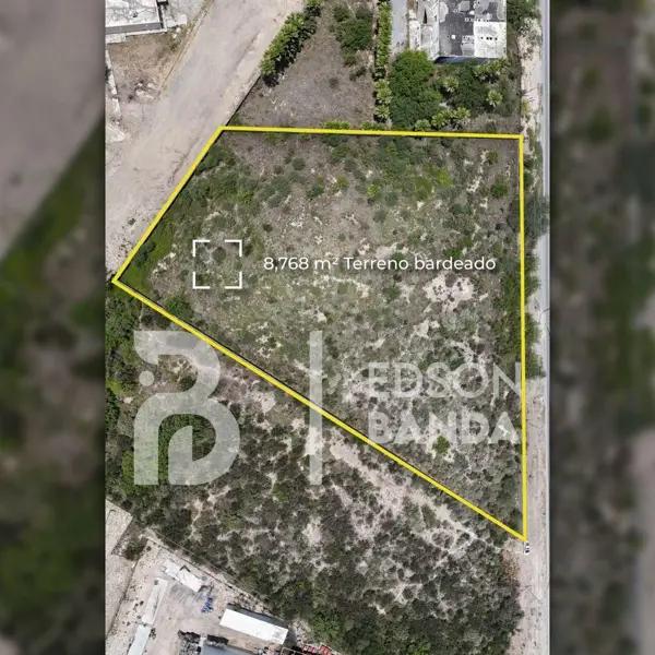 Terreno Industrial en Renta en Ciénega de Flores | 8,768 m²