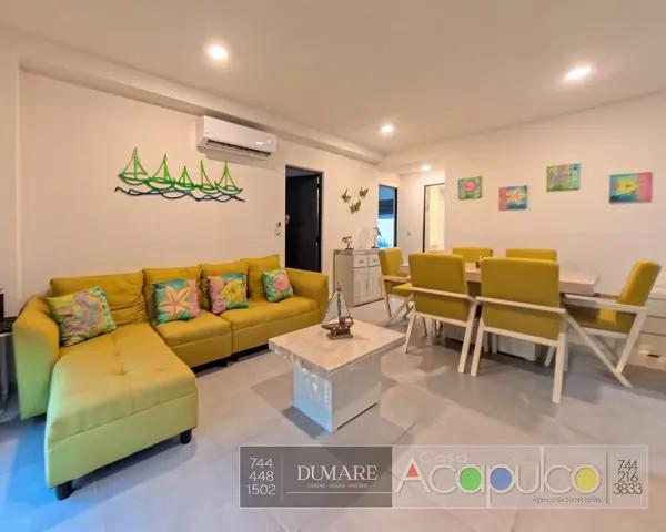 Departamento en Venta en Acapulco Zona Diamante -  Cómodo y Moderno Espacio Residencial