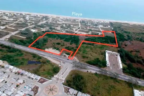 Terreno 38 has, muy cerca de Playa, sobre Blvd Luis Donaldo Colosio, Ciudad Madero, Tamaulipas