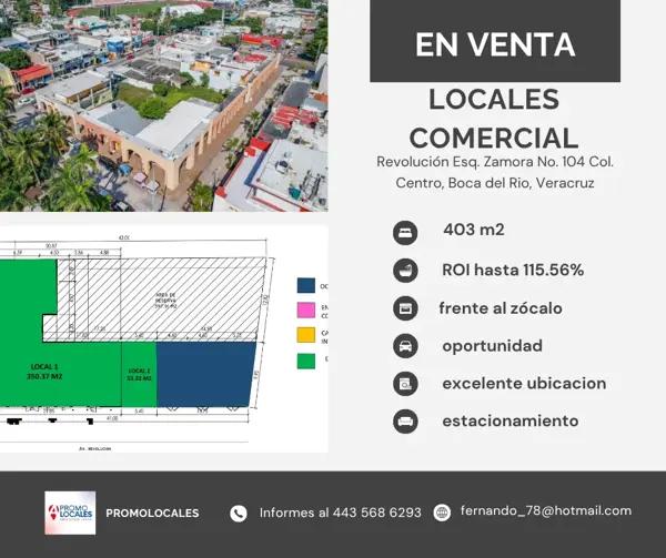 ¡ÚLTIMA OPORTUNIDAD DE INVERSIÓN EN EL CORAZÓN DE BOCA DEL RÍO! 
¿Buscas un activo inmobiliariO?