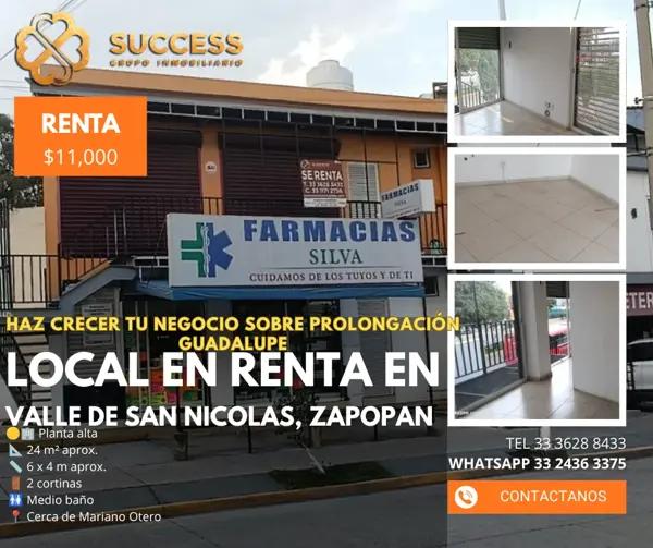 Local en Renta – Valle de San Nicolás, Zapopan