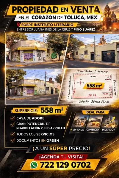 Gran oportunidad de inversión en Toluca Gran oportunidad de inversión en Toluca