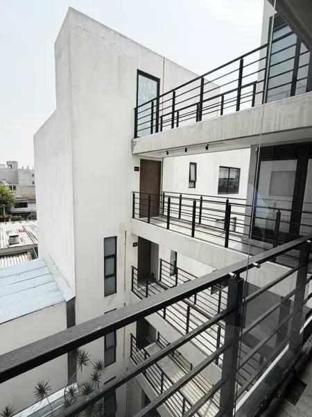 Penthouse con Roof Garden Privado de 76 m² | Metro Ermita | Portales Oriente | Benito Juárez.