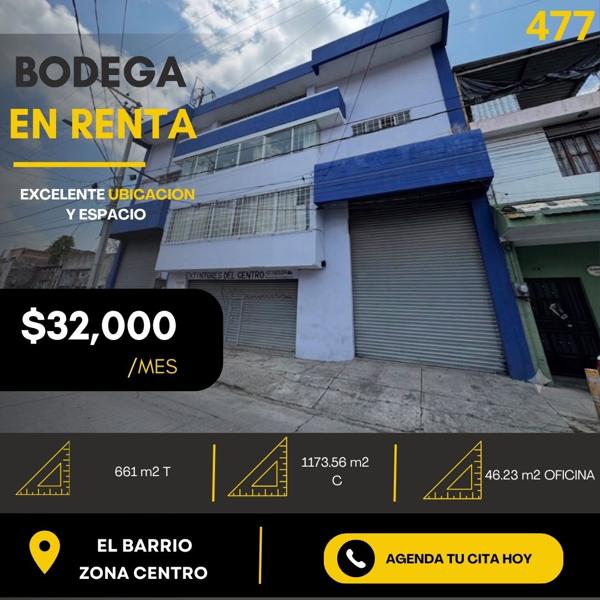 BODEGA EN RENTA EN EL BARRIO BODEGA EN RENTA EN EL BARRIO