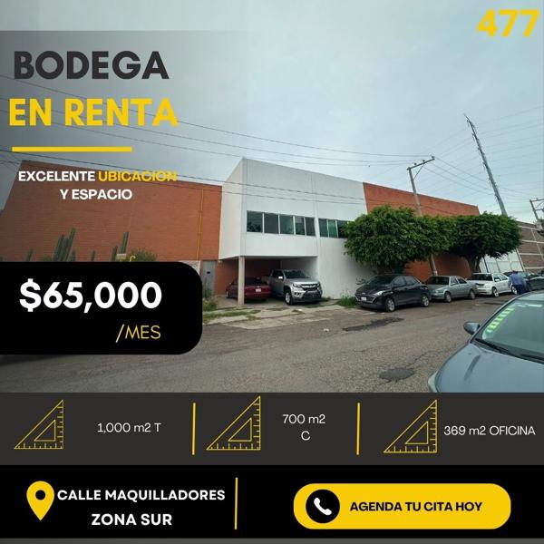 BODEGA EN RENTA EN CIUDAD INSUDRIAL BODEGA EN RENTA EN CIUDAD INSUDRIAL