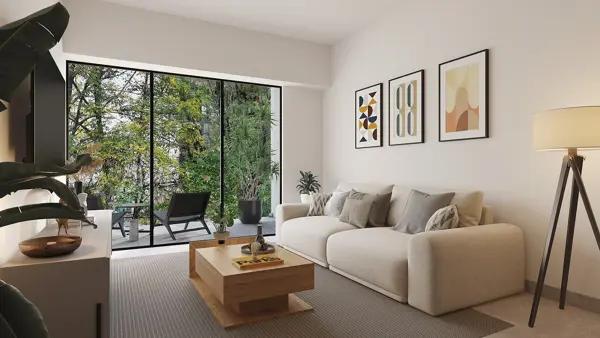 Modernos Departamentos desde 79m² en Splendor Coyoacán
