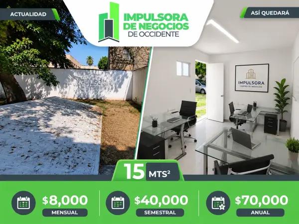 Oficina en Minerva con servicios incluidos