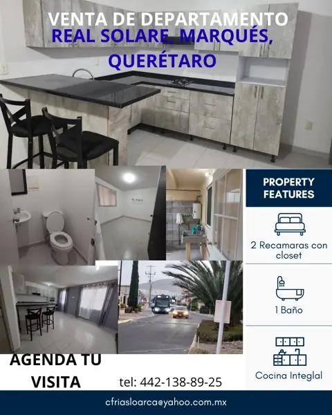 Departamento en Venta en Real Solare, El Marqués, Querétaro