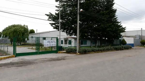 Bodega con oficinas y áreas verdes en renta | Parque Industrial Atlacomulco