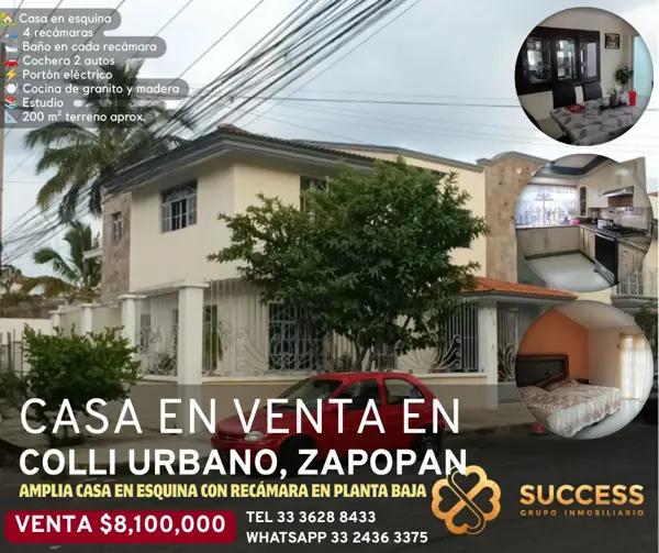 Casa en Venta – Colli Urbano, Zapopan Casa en Venta – Colli Urbano, Zapopan