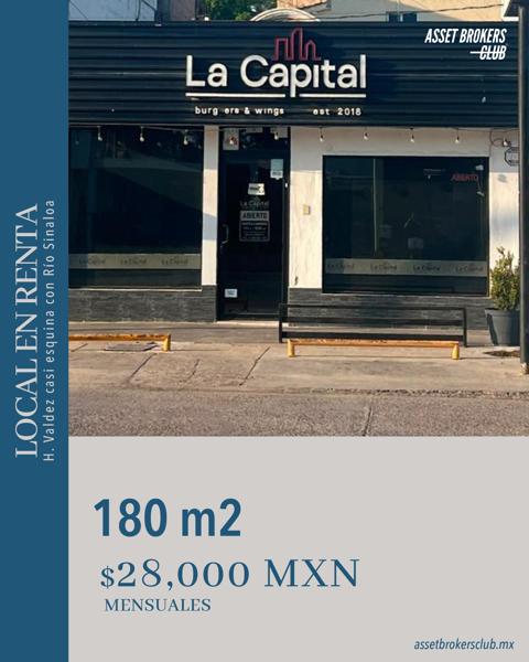 LOCAL EN RENTA COLONIA SCALLY