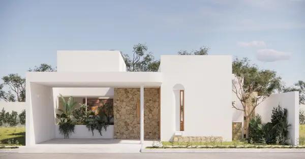 CASAS DE 1 PLANTA CON DISEÑO DE AUTOR EN MÉRIDA YUCATÁN