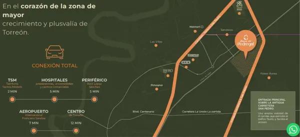 Terrenos en pre venta en la zona norte de Torreón