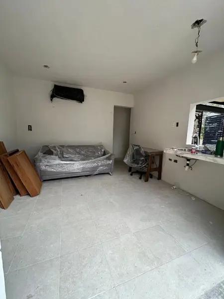 Terreno con oficina y amplio patio en renta en Cholul