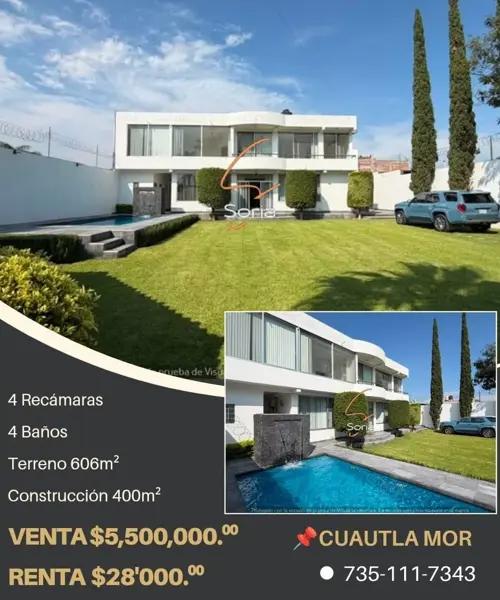 CASA  VENTA / RENTA  Amueblada!!