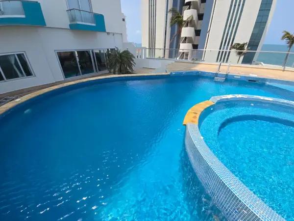 Departamento equipado con vista al Mar !