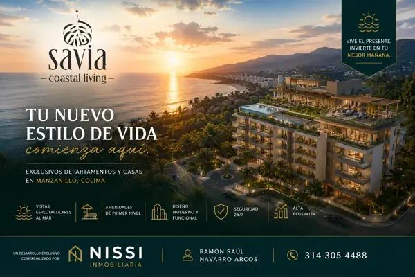 Departamento en venta en Santiago, Manzanillo, Colima