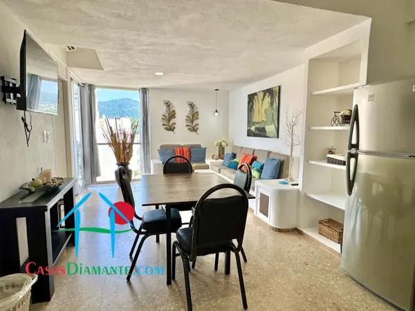 Departamento de playa en renta vacacional y mensual