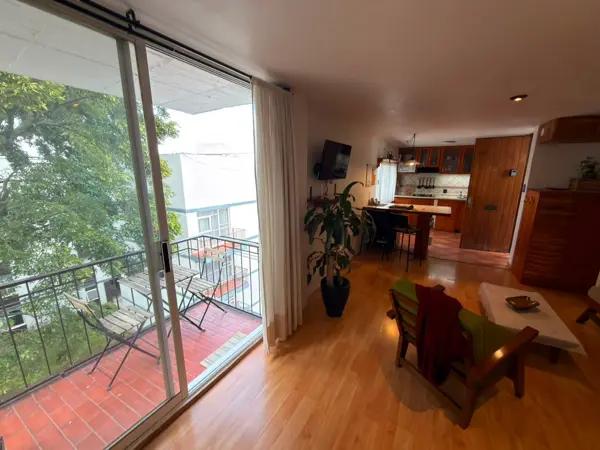Loft con Balcón en Del Carmen, Coyoacán – Listo para Habitar (con o sin Muebles)