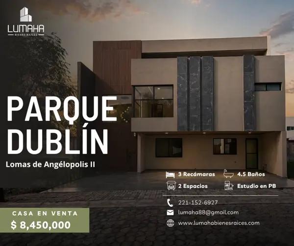 Casa en venta en Lomas de Angelópolis II, San Andrés Cholula, Puebla
