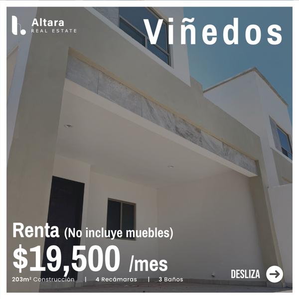 Casa en Renta – Sector Viñedos, Torreón Casa en Renta – Sector Viñedos, Torreón