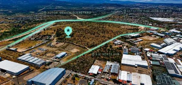 Terreno en Parque Industrial Nuevo San Juan del Río