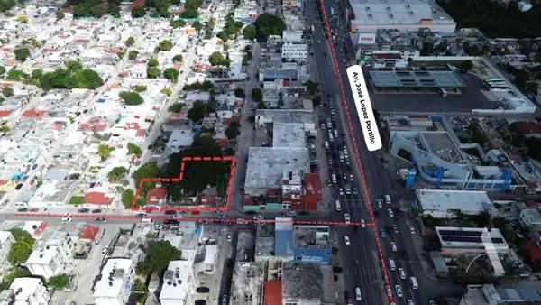 Terreno Comercial en Venta en López Portillo, Cancún Centro