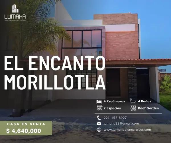 Casa en venta en Morillotla, San Andrés Cholula, Puebla