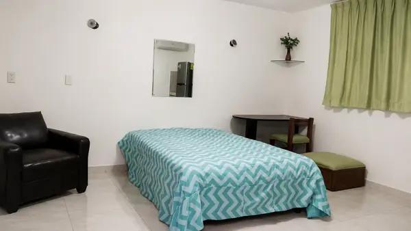 Estudio Amueblado en Planta Baja Renta en Colonia México Norte