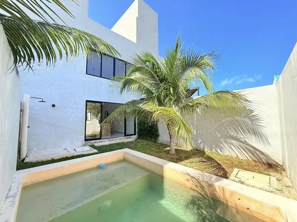 Villa de lujo con rooftop y alberca en Chelem Puerto |