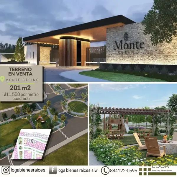 Terreno en venta en Monte Sabino Residencial, Saltillo, Coahuila de Zaragoza