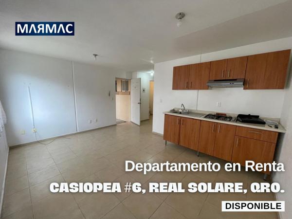 Departamento en Renta | Casiopea, Real Solare | El Marqués, Querétaro