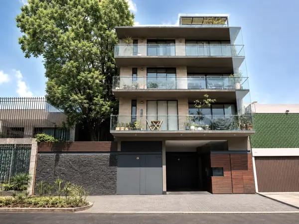 Departamento con terraza privada en Del Valle Sur | 79 m² | Amueblado 1R 1.5B 1E