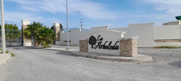 TERRENO EN VENTA EN RESIDENCIAL LA ARBOLEDA, MONCLOVA, COAHUILA