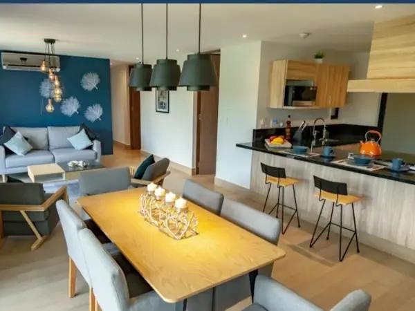 VENDO DEPARTAMENTO AMUEBLADO Y CLIMATIZADO A ORILLA DEL RIO JAMAPA