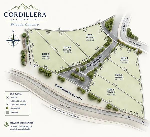 Terrenos en venta Cordillera Residencial