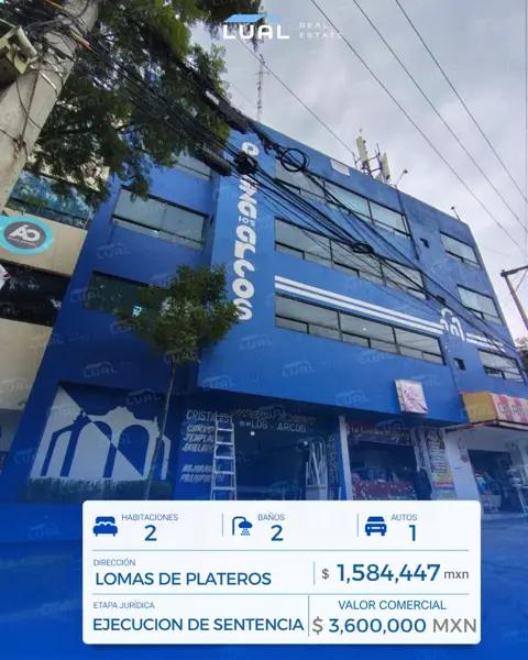 Oportunidad Única de Inversión Tercer Nivel Av. Centenario, Col. Lomas de Plateros, CDMX