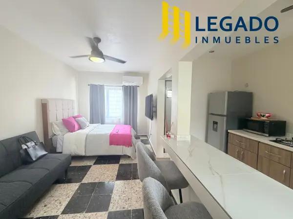 L097RD | LOFT AMUEBLADO EN RENTA – COL. AMÉRICA, GUADALUPE, N.L.