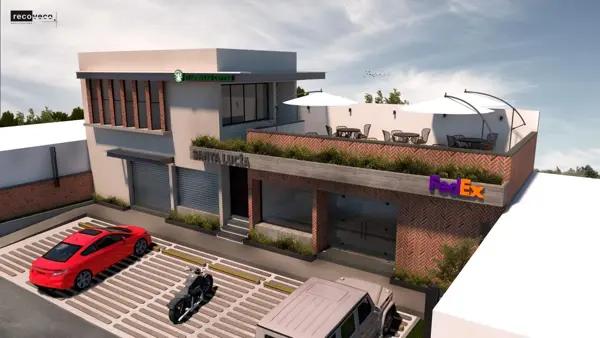 Plaza comercial en venta en zona la cantera alto flujo excelente inversion