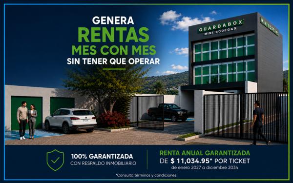 MINI BODEGAS GUARDABOX EN VENTA, SAN JOSÉ DEL TAJO, TLAJOMULCO DE ZÚÑIGA | IBV-0001