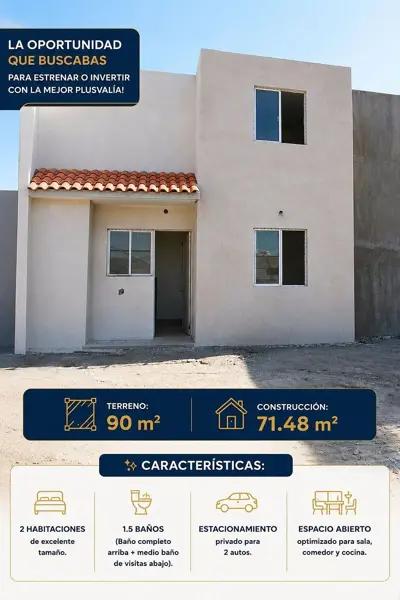 Casa en venta en colonia Aztan, Rosarito