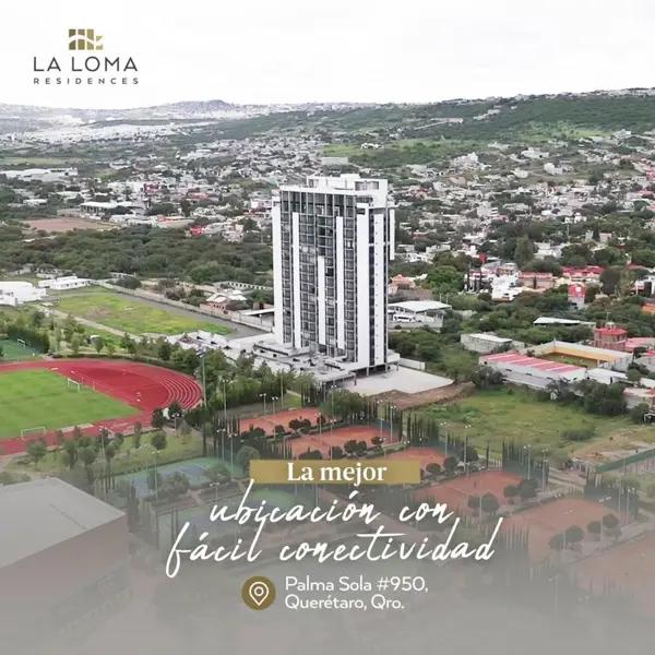 DEPARTAMENTO EN VENTA EN LA LOMA RESIDENCES, 3 HABITACIONES CON GRAN VISTA