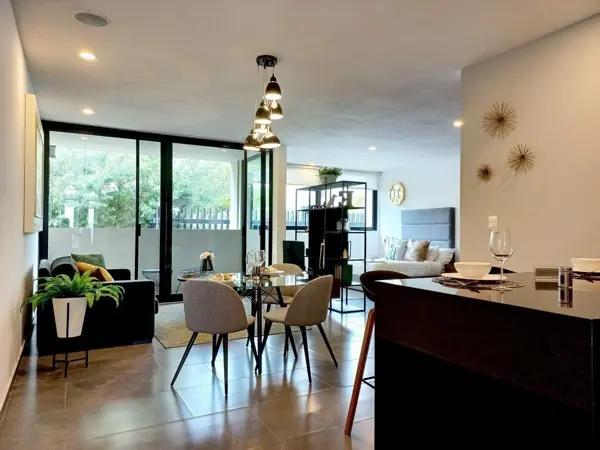 Loft de una recámara frente a parque de la familia en Zibatá