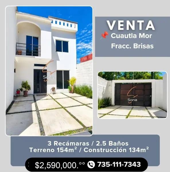 Casa en Brisas de Cuautla Morelos conocela