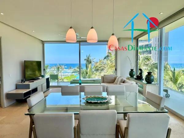 Depto con Doble Terraza, Vista al Mar y 3 Recámaras Depto con Doble Terraza, Vista al Mar y 3 Recámaras