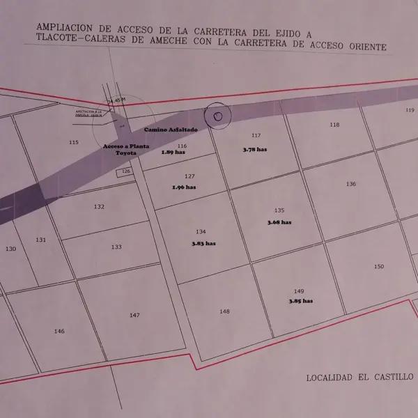 Terreno Industrial en Venta Caleras P - 135