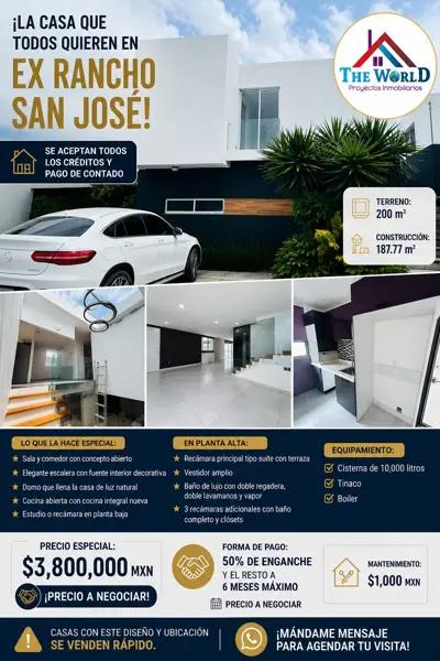 Oportunidad Única en Ex Rancho San José