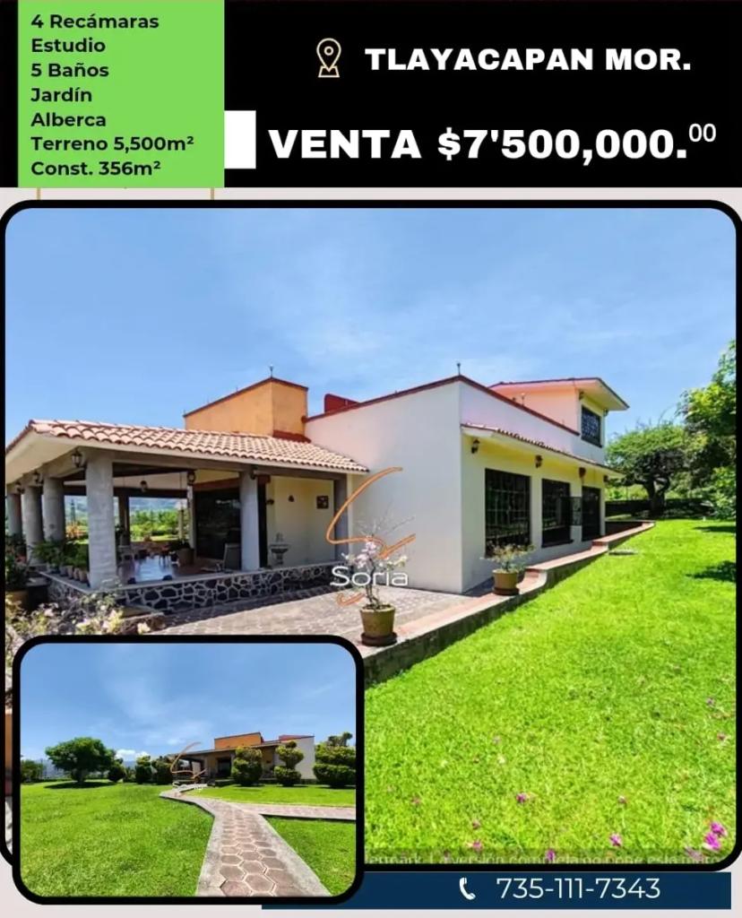 Foto 0 de CASA ESTILO MEXICANO 
Tlayacapan Morelos México  

$7,500,000 | Id nn-hdt975