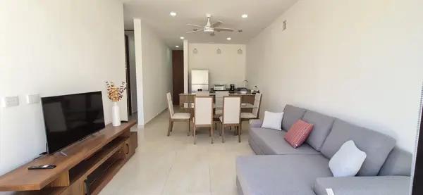 Departamento amueblado en Temozon Norte, Mérida.