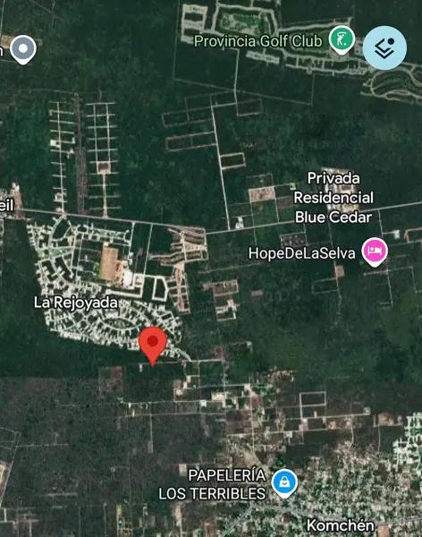 Terreno en venta en Komchen, 1000m2